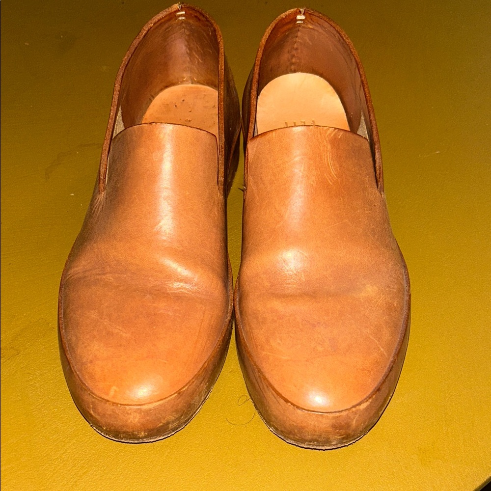 FEIT Tan Leather Men's Loafers
